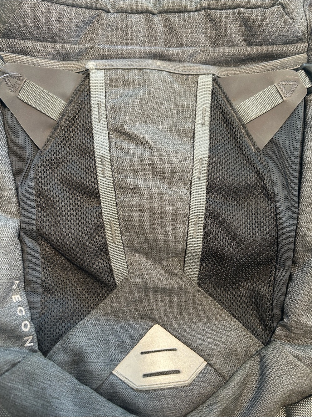The North Face Gray Recon Backpack with Mint Accents - Picture 6 of 12